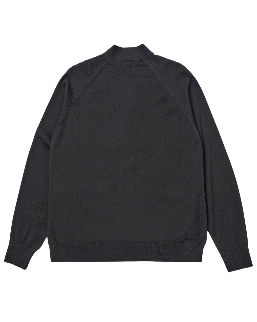 Universal Works Black Loose Cardigan Ii Merino for men