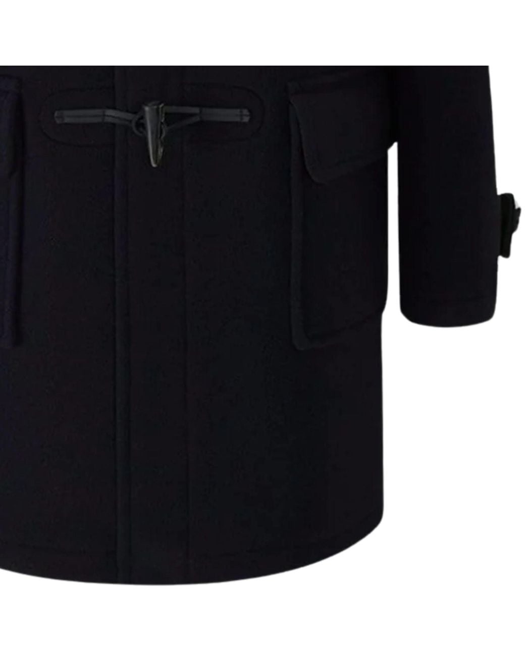 Gloverall Black Morris Duffel Coat for men