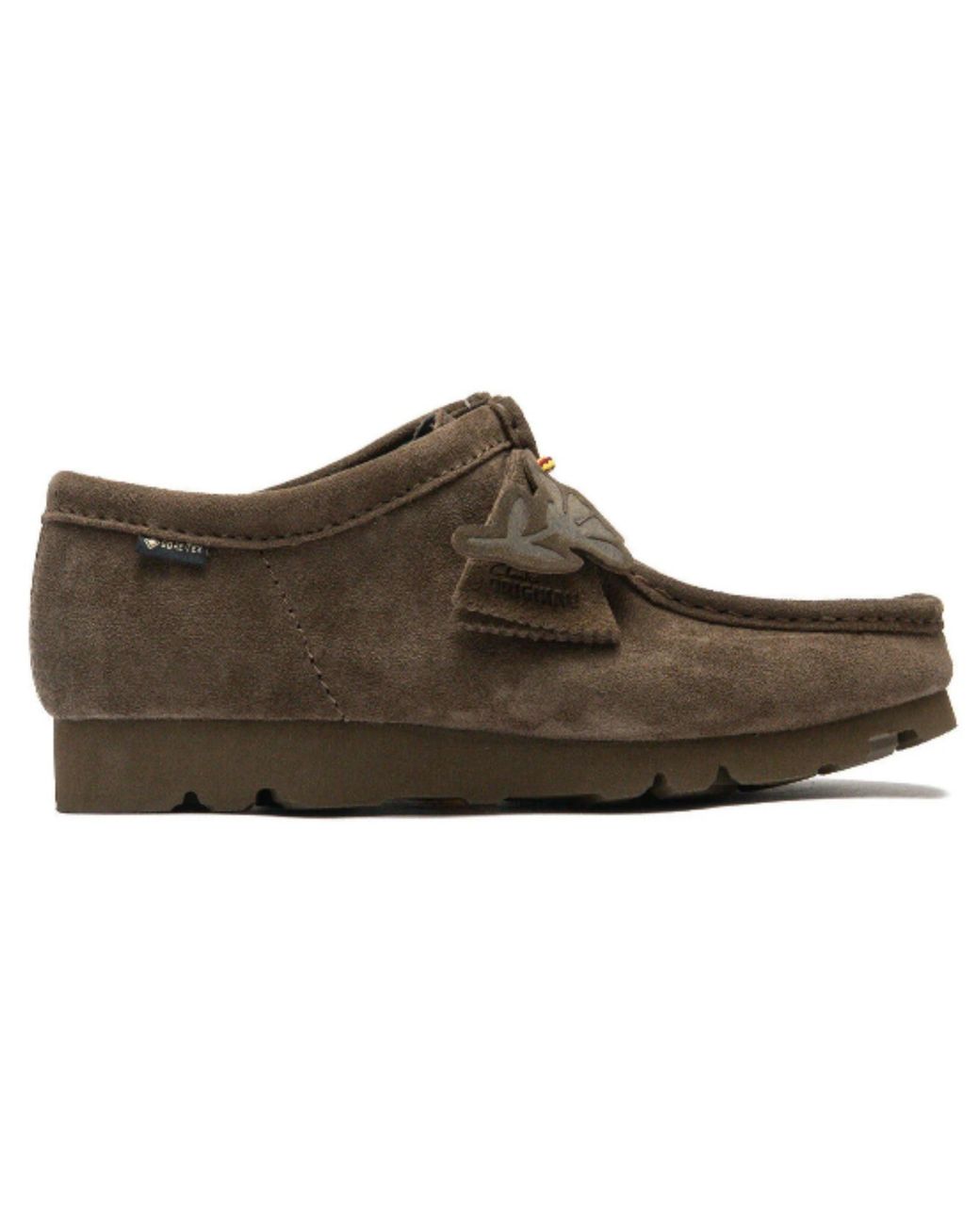 Clarks Brown Wallabee Gore-Tex Shoes for men