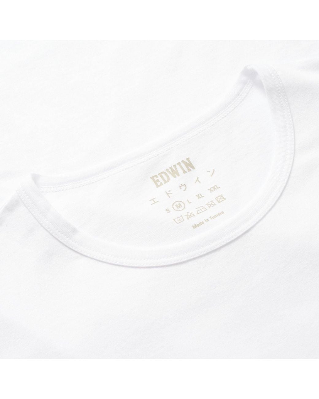 Edwin White Double Pack T-Shirt for men