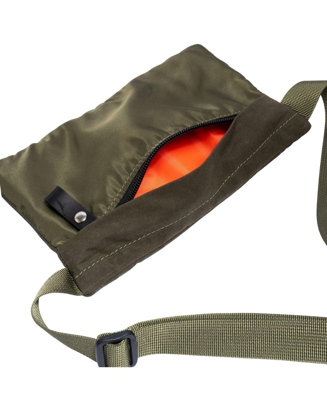 MINNESSAK Green Neck Tie B Bag for men