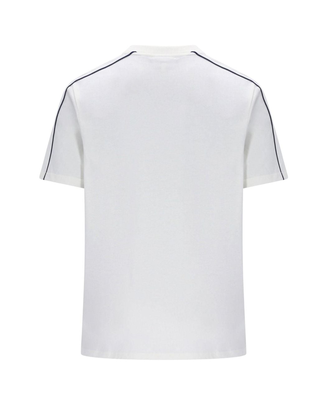 Sergio Tacchini White Santis Raised Logo T-Shirt for men