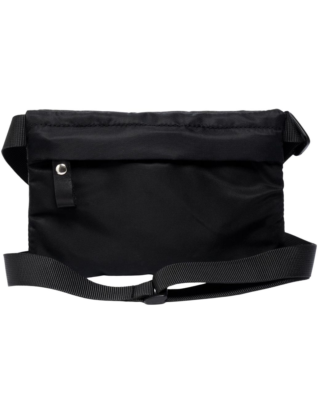 MINNESSAK Black Neck Tie B Bag for men