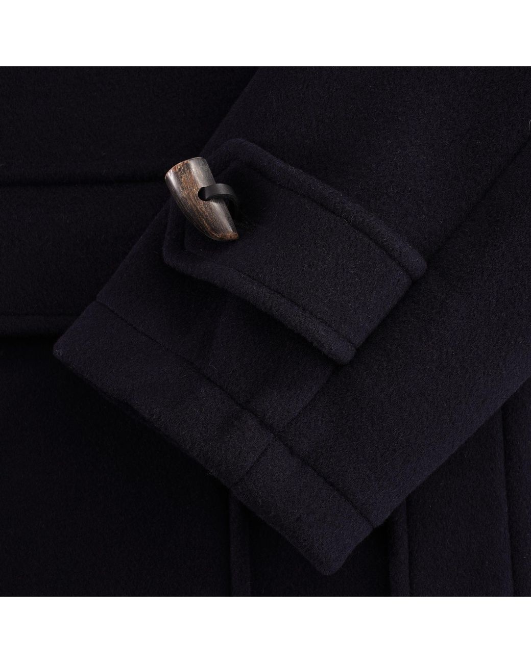 Gloverall Black Morris Duffel Coat for men