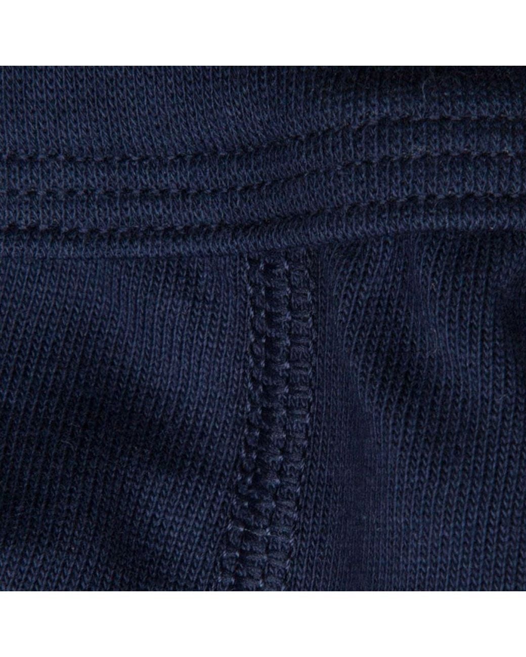 Merz B. Schwanen Blue 254 Loopwheeled Boxer Brief for men