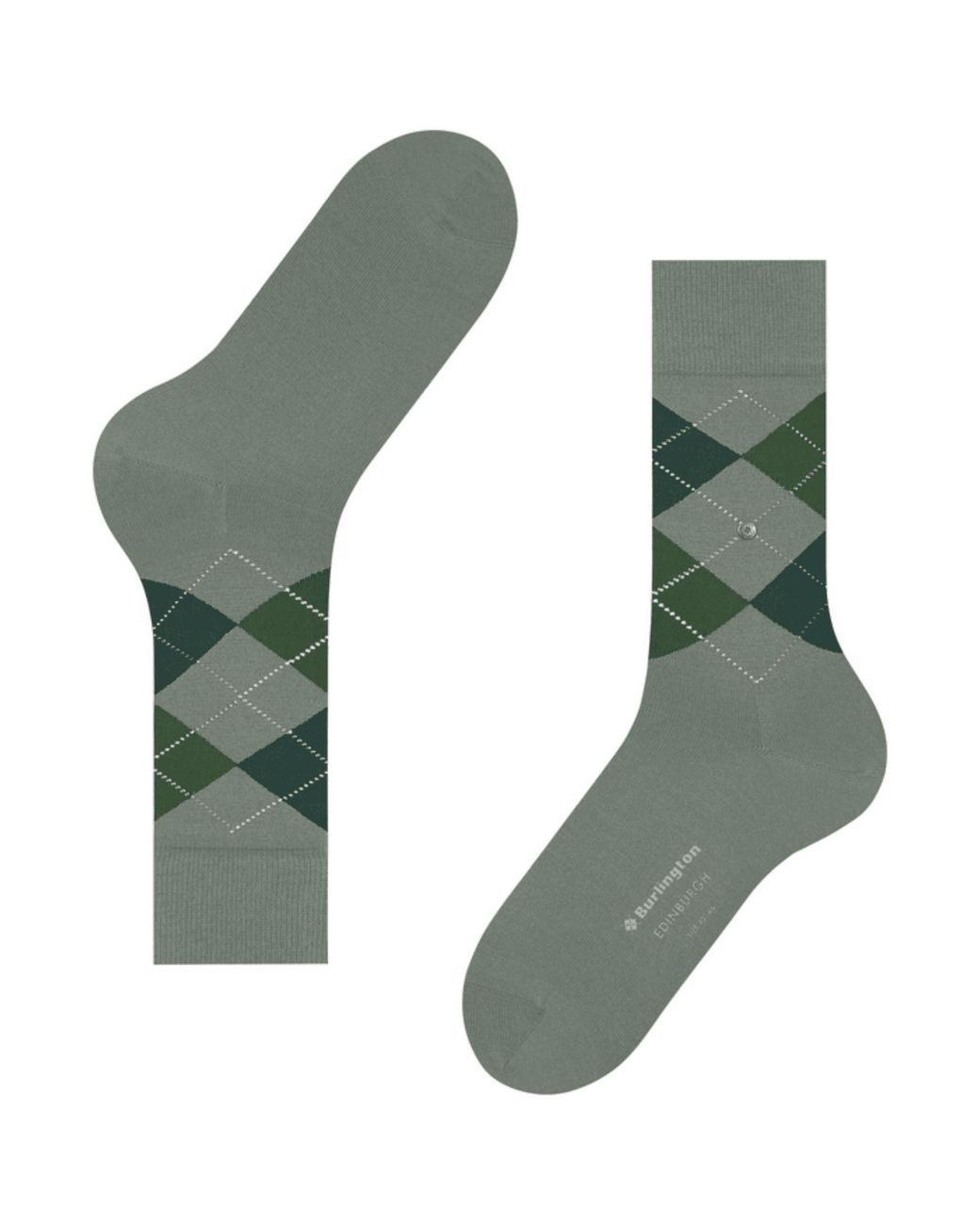 Burlington Green Edinburgh Socks for men