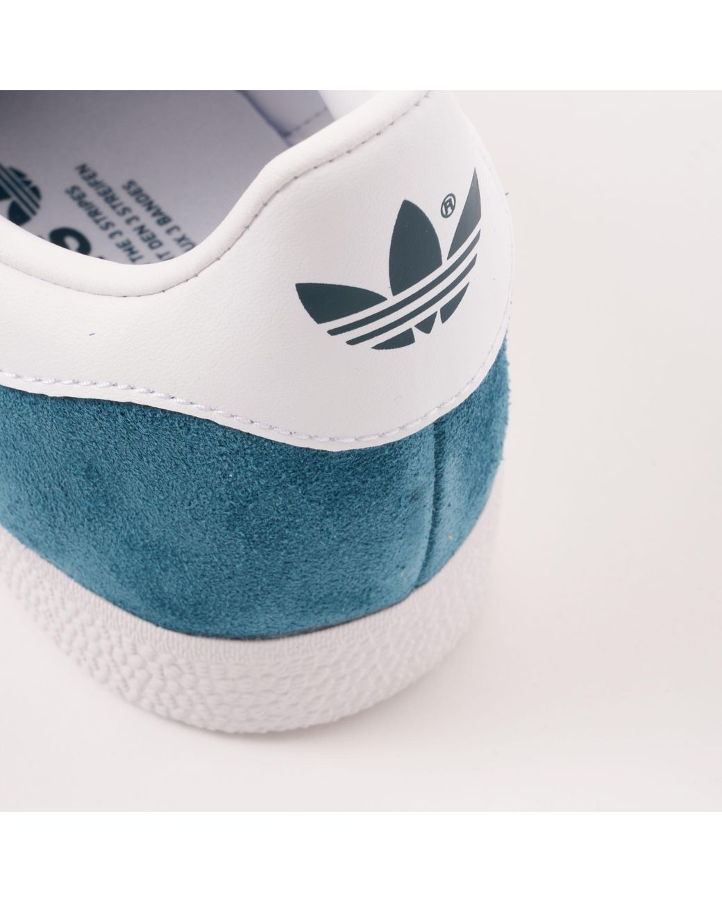 adidas Originals Gazelle - Petrol Night & Ftw White in Blue for Men | Lyst  Australia