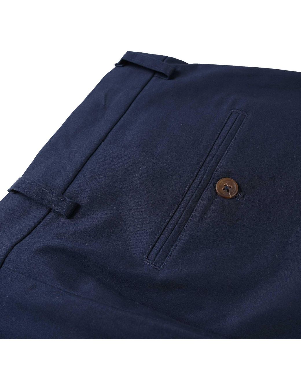 real hoxton Blue Chino Shorts for men