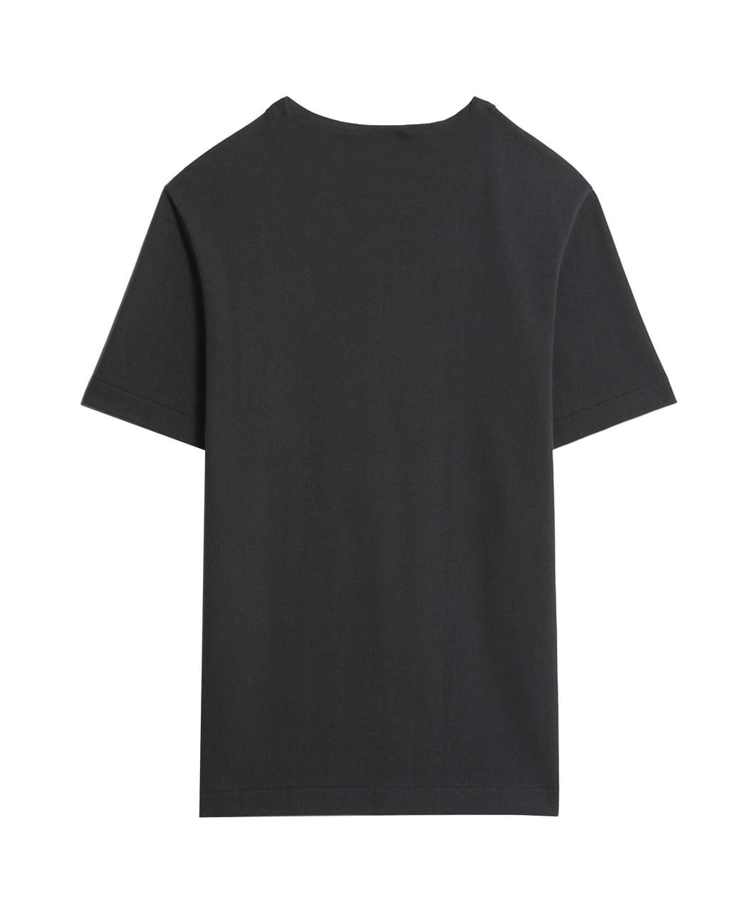 Merz B. Schwanen Black Loopwheeled T-Shirt for men
