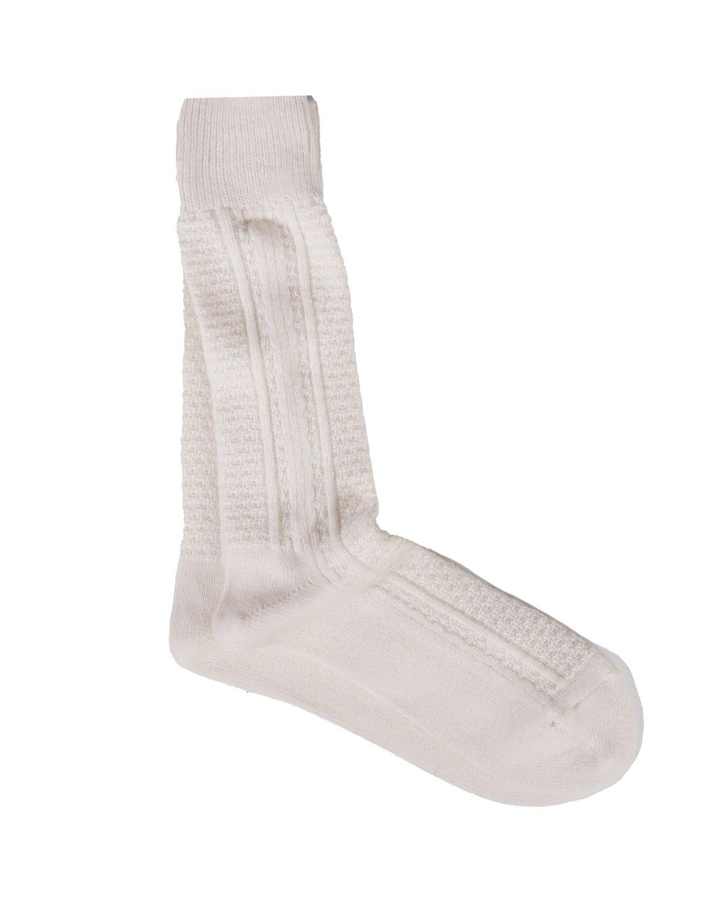 Anonymous Ism Gray Wool Cash Socks for men