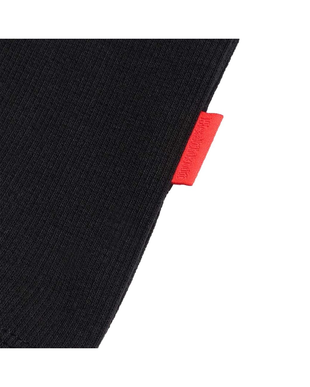 Healthknit Black Heavyweight Rib Crew T-Shirt for men
