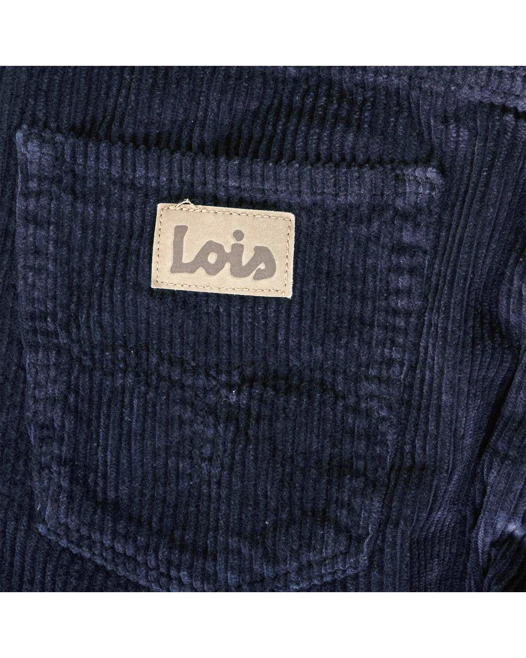 Lois Blue Dallas Jumbo Cord Trousers for men