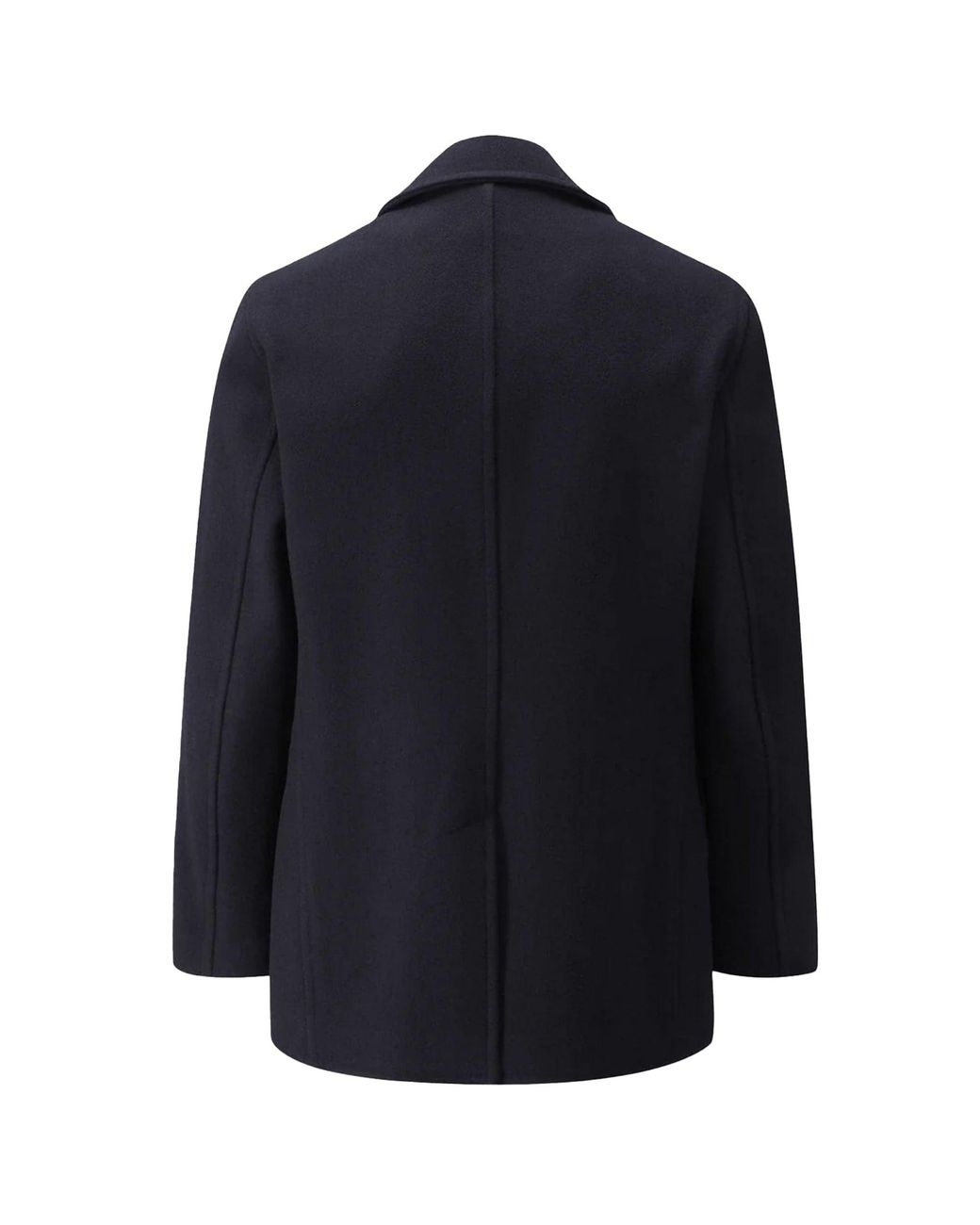 Gloverall Blue Churchill Peacoat for men