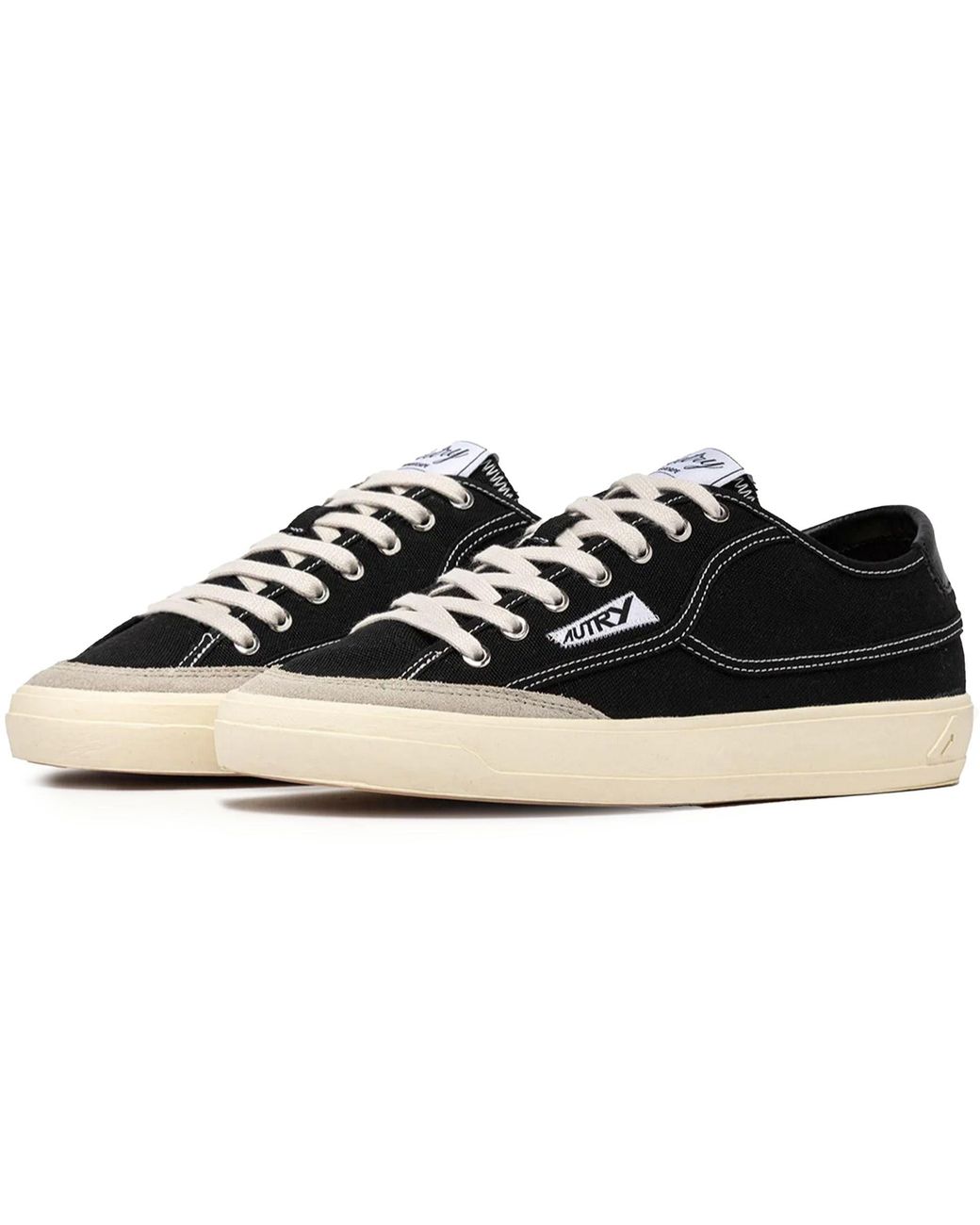 Autry Black Windscape Low Sneakers for men