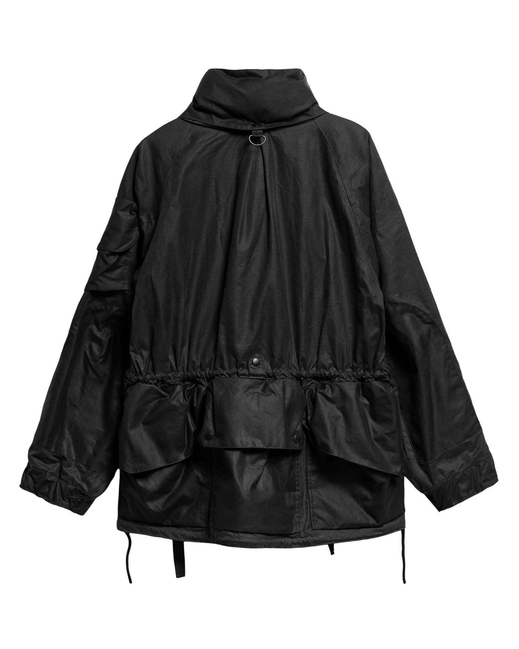 Barbour X Norbit Black Ripstop Wax Jacket for men