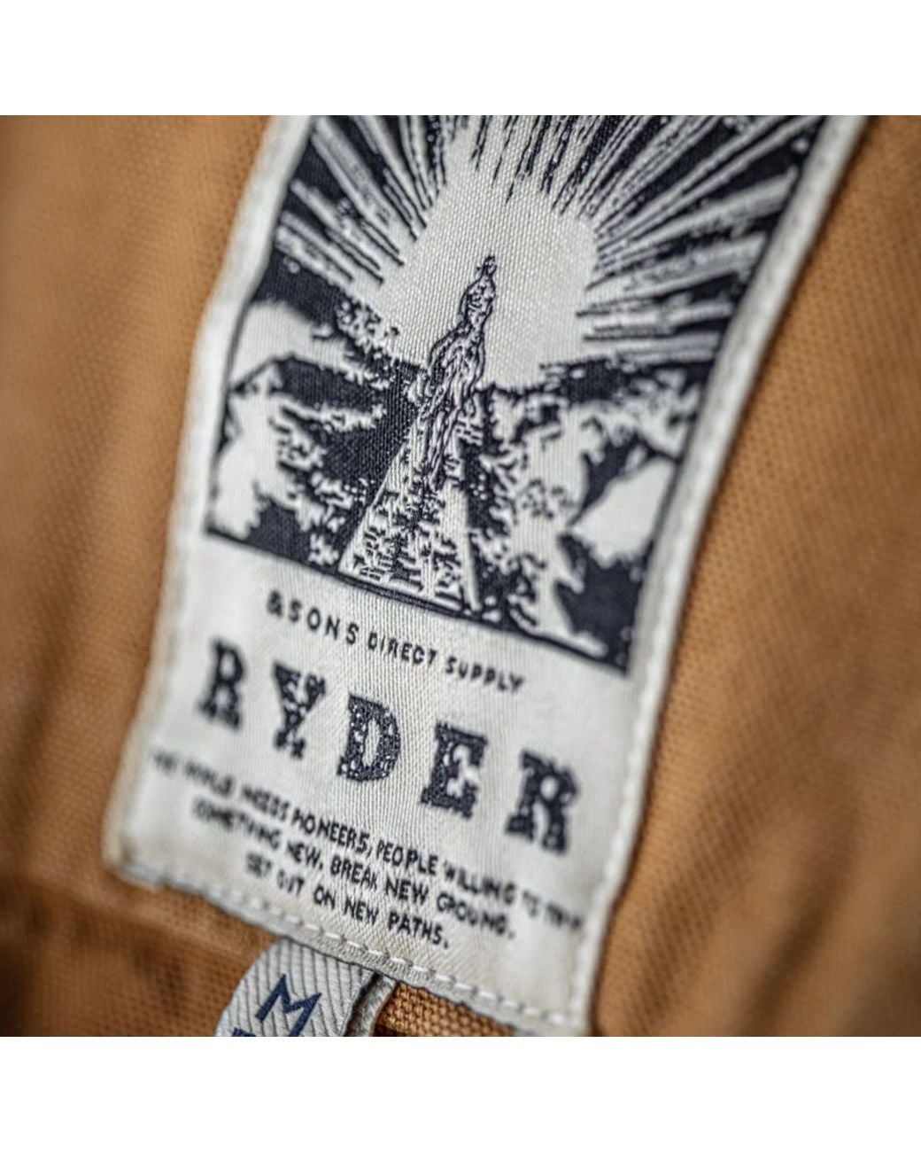 AndSons Brown Ryder Hardwear Jacket for men