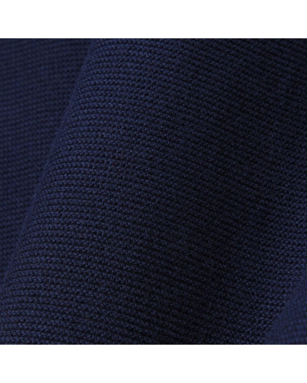 Lacoste Blue Knitted Polo Shirt for men