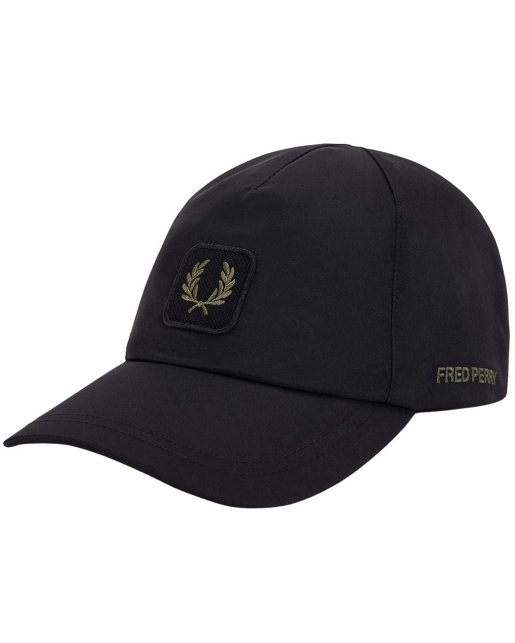 Fred Perry Blue Crinkle Nylon Cap for men