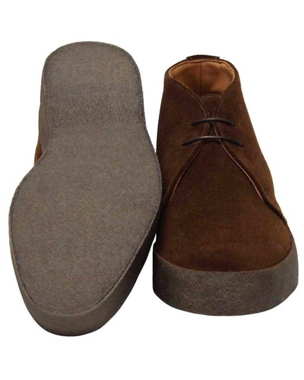 Sanders Brown Hi Top Chukka Boot for men