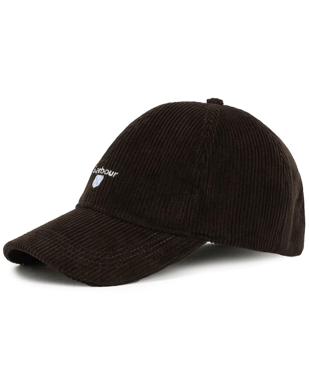 Barbour Black Preston Cord Cap for men