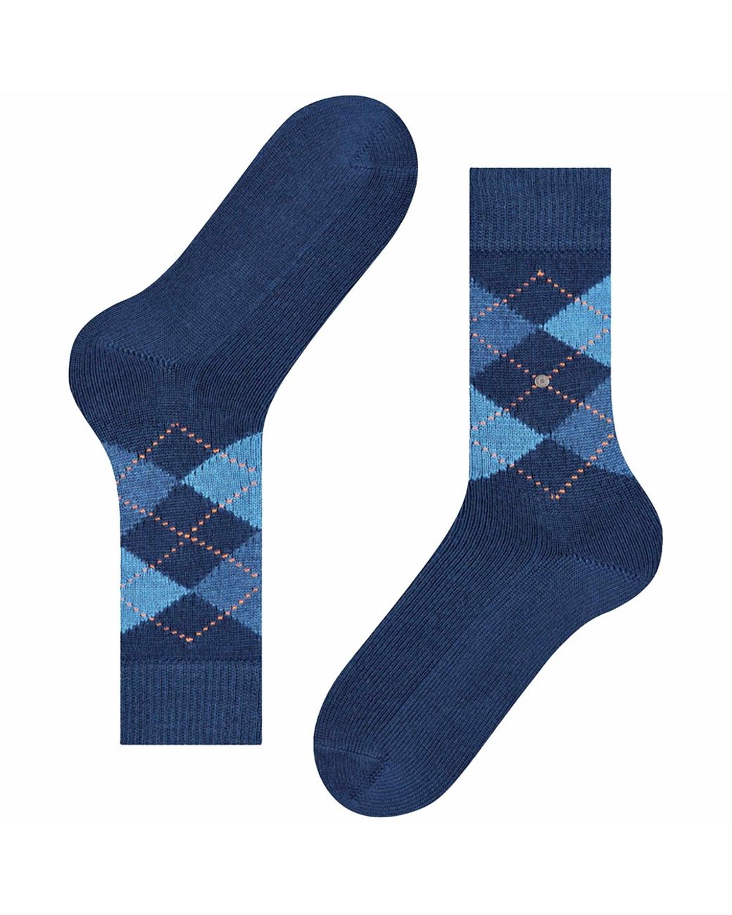 Burlington Blue Preston Socks for men