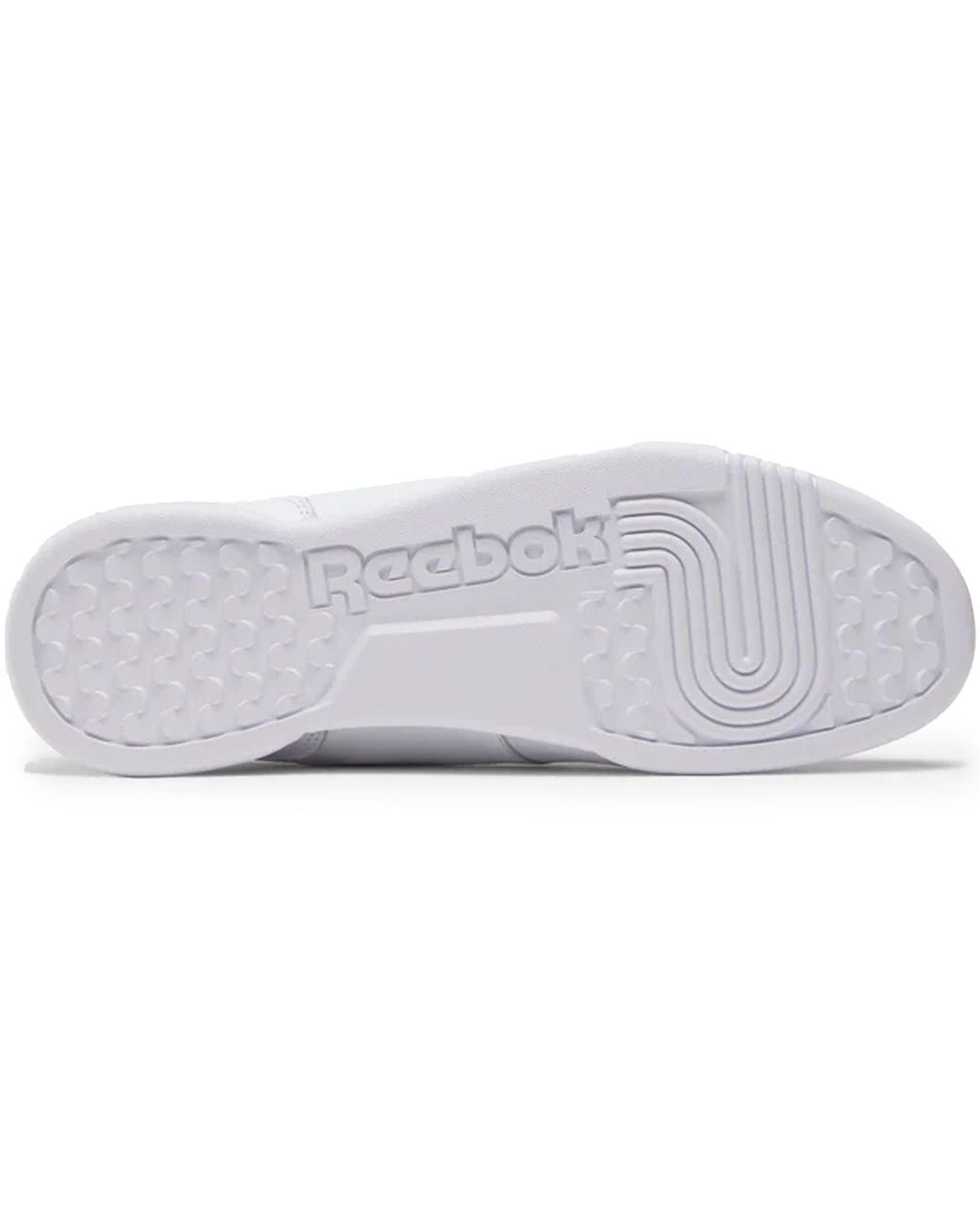Reebok White Workout Plus Shoes for men