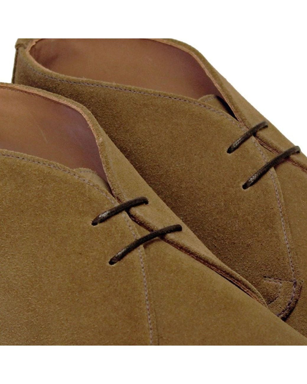 Sanders Brown Hi Top Chukka Boot for men