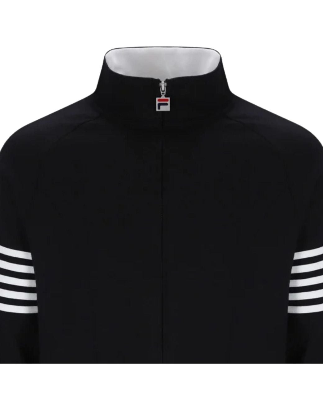 Fila Black Patrice Cut And Sew Jacket for men