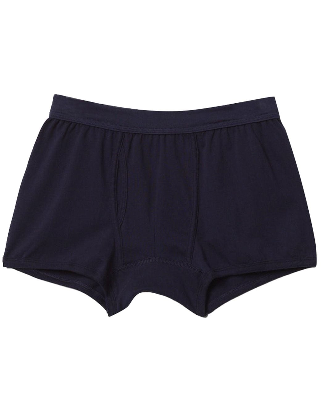 Merz B. Schwanen Blue 254 Loopwheeled Boxer Brief for men