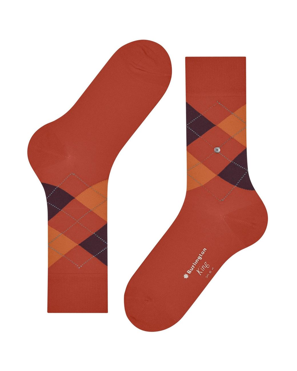 Burlington Red King Socks for men