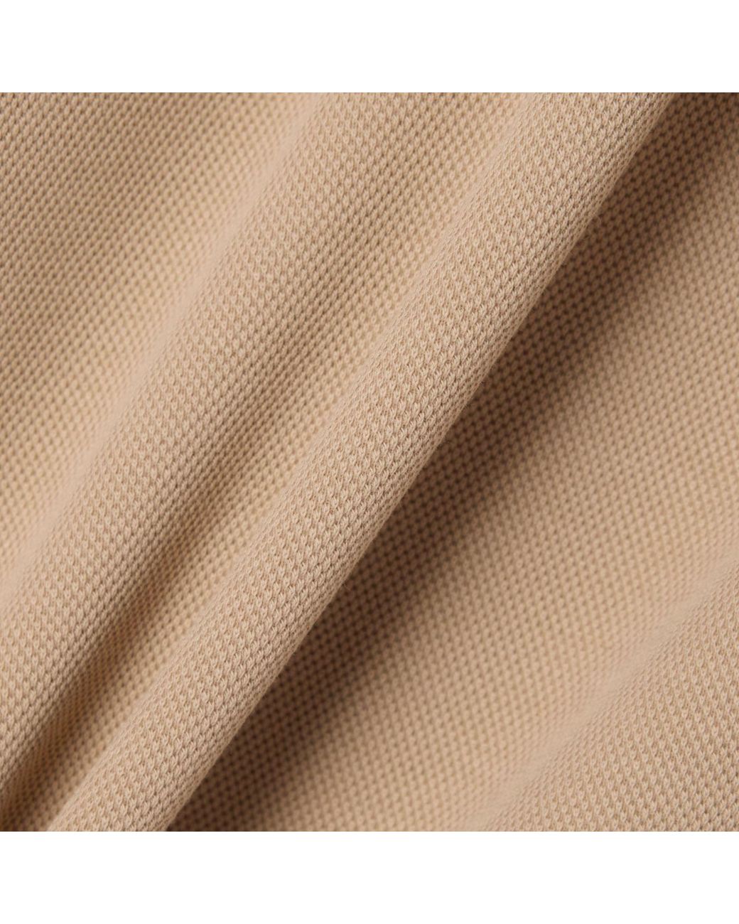 Lacoste Natural Polo Collar Piqué Sweatshirt for men