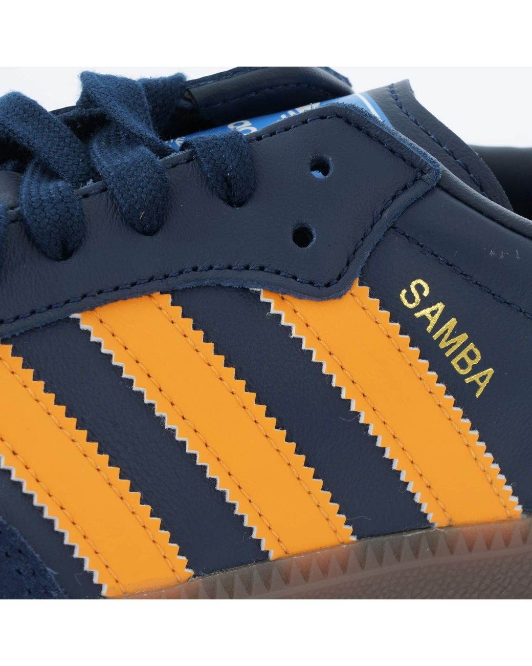 adidas Originals Samba Og - Navy & Orange in Blue for Men | Lyst Australia