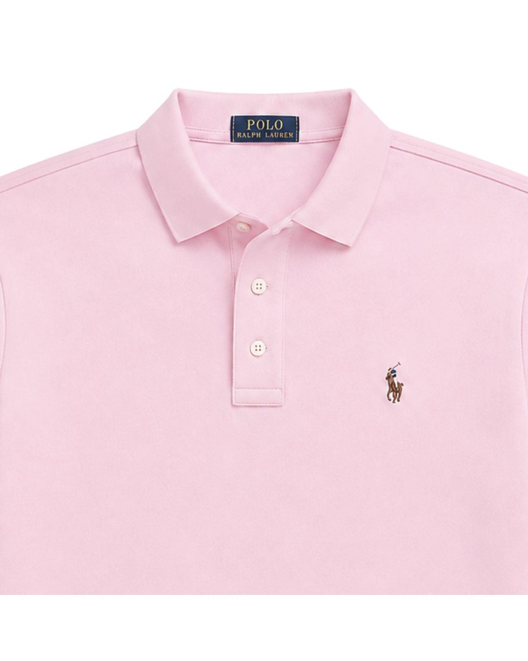 Polo Ralph Lauren Pink Slim Fit Short Sleeve Polo Shirt for men