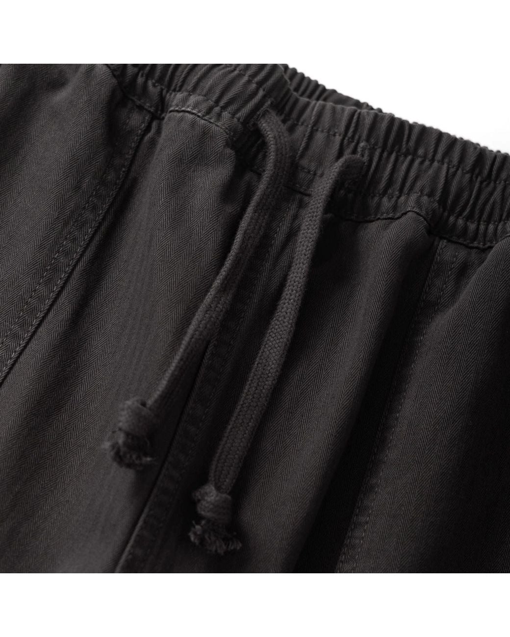 Service Works Gray Pigment Herringbone Chef Pants for men