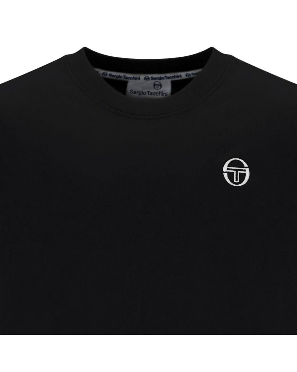 Sergio Tacchini Black Grello T-Shirt for men
