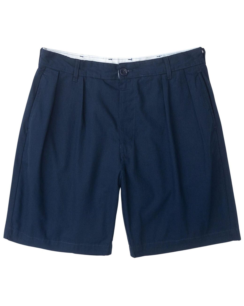 Service Works Blue Twill Part Timer Shorts for men