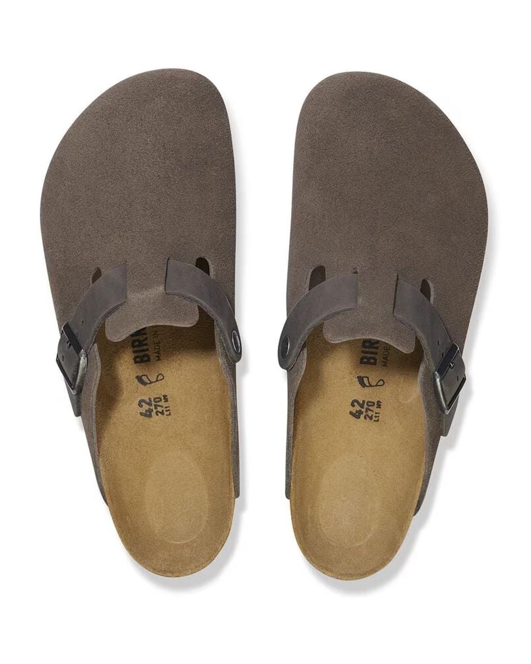 Birkenstock Brown Boston Bs for men