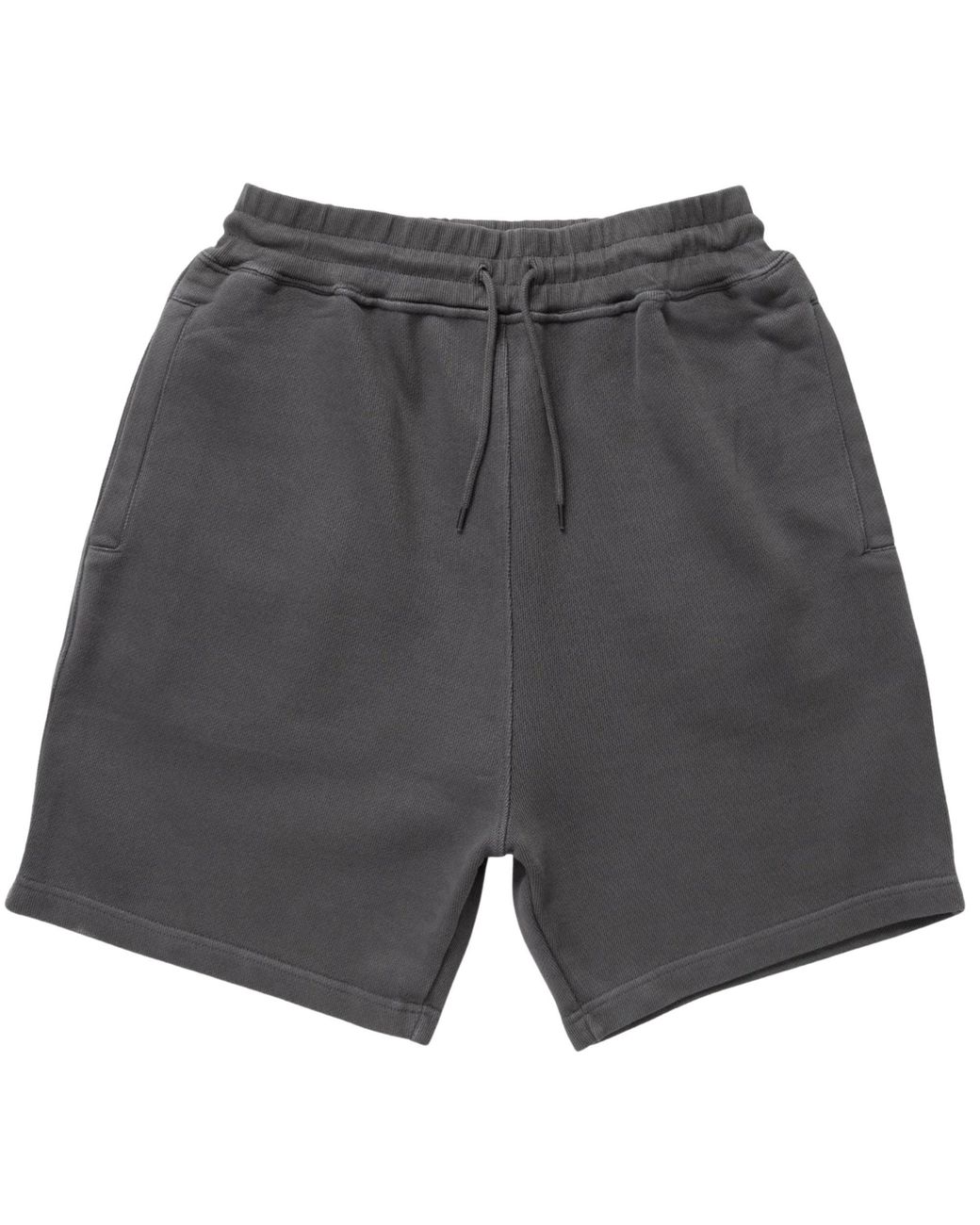 Power Goods Gray Loopback Sweat Shorts for men