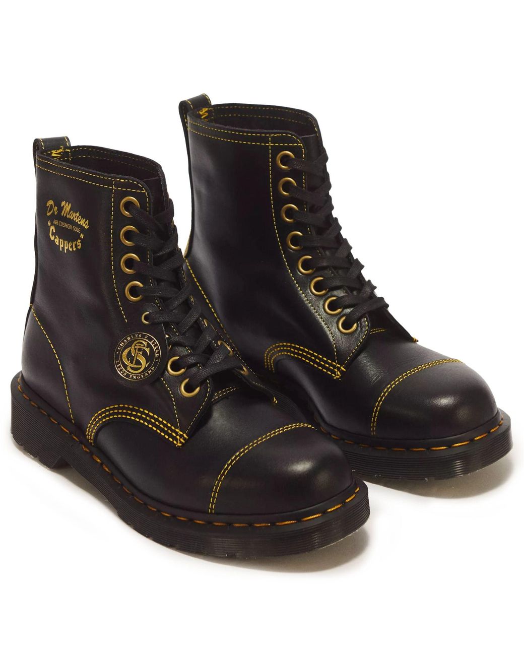 Dr. Martens Black 43549001-Bk Capp for men
