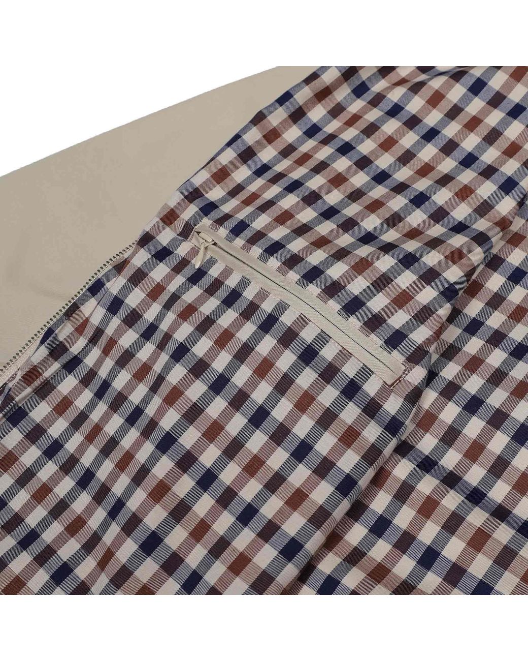 Aquascutum Natural Archival Harrington Jacket for men