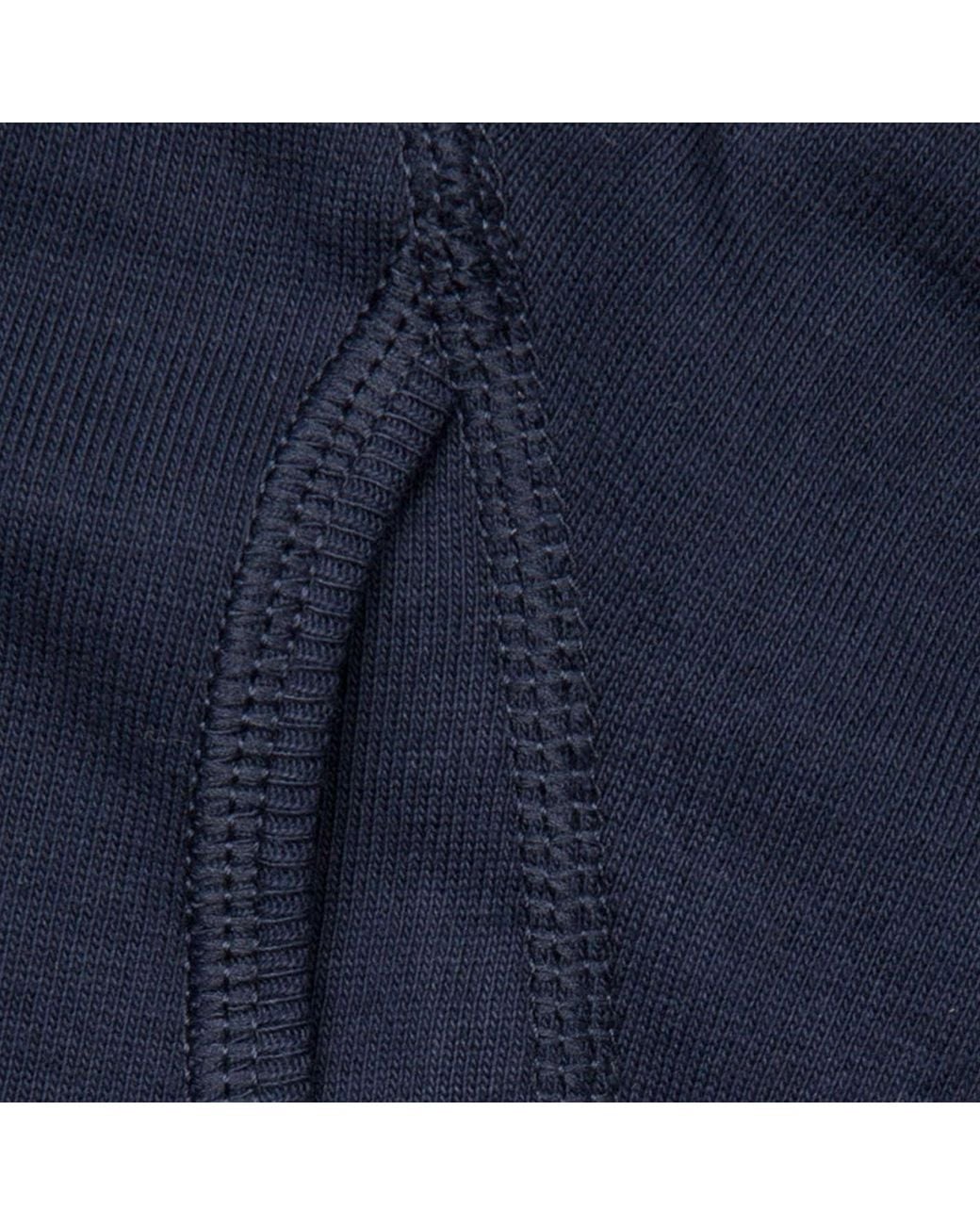 Merz B. Schwanen Blue 254 Loopwheeled Boxer Brief for men