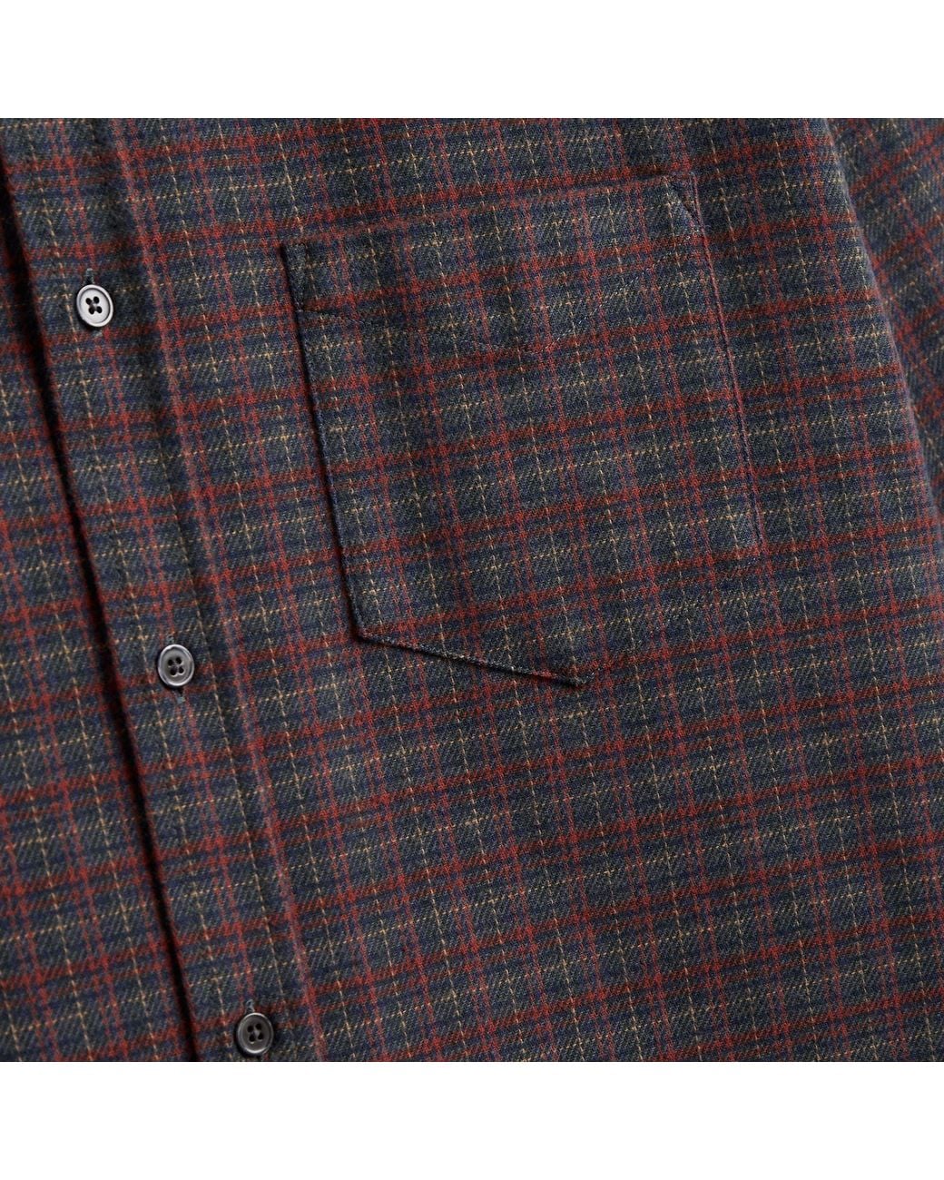 Portuguese Flannel Black Oversized Plura Shirt for men