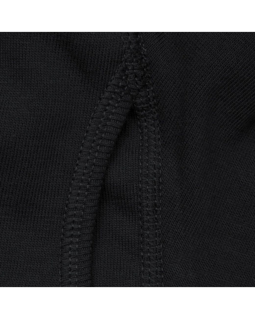 Merz B. Schwanen Black 254 Loopwheeled Boxer Brief for men