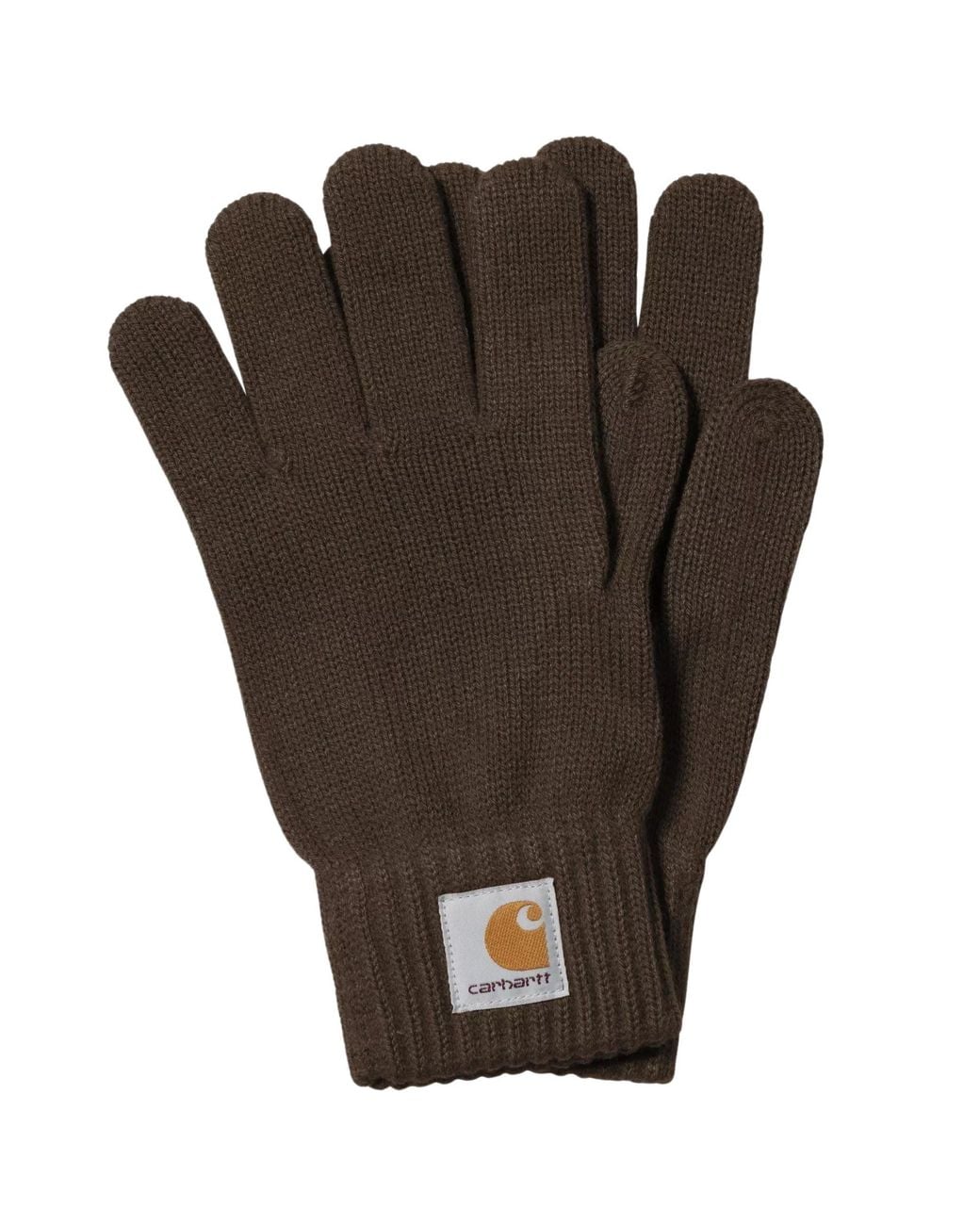 Carhartt Brown Watch Gloves for men