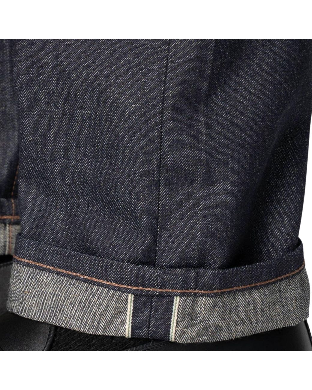 Naked & Famous Gray Weird Guy Hemp Blend Selvedge for men