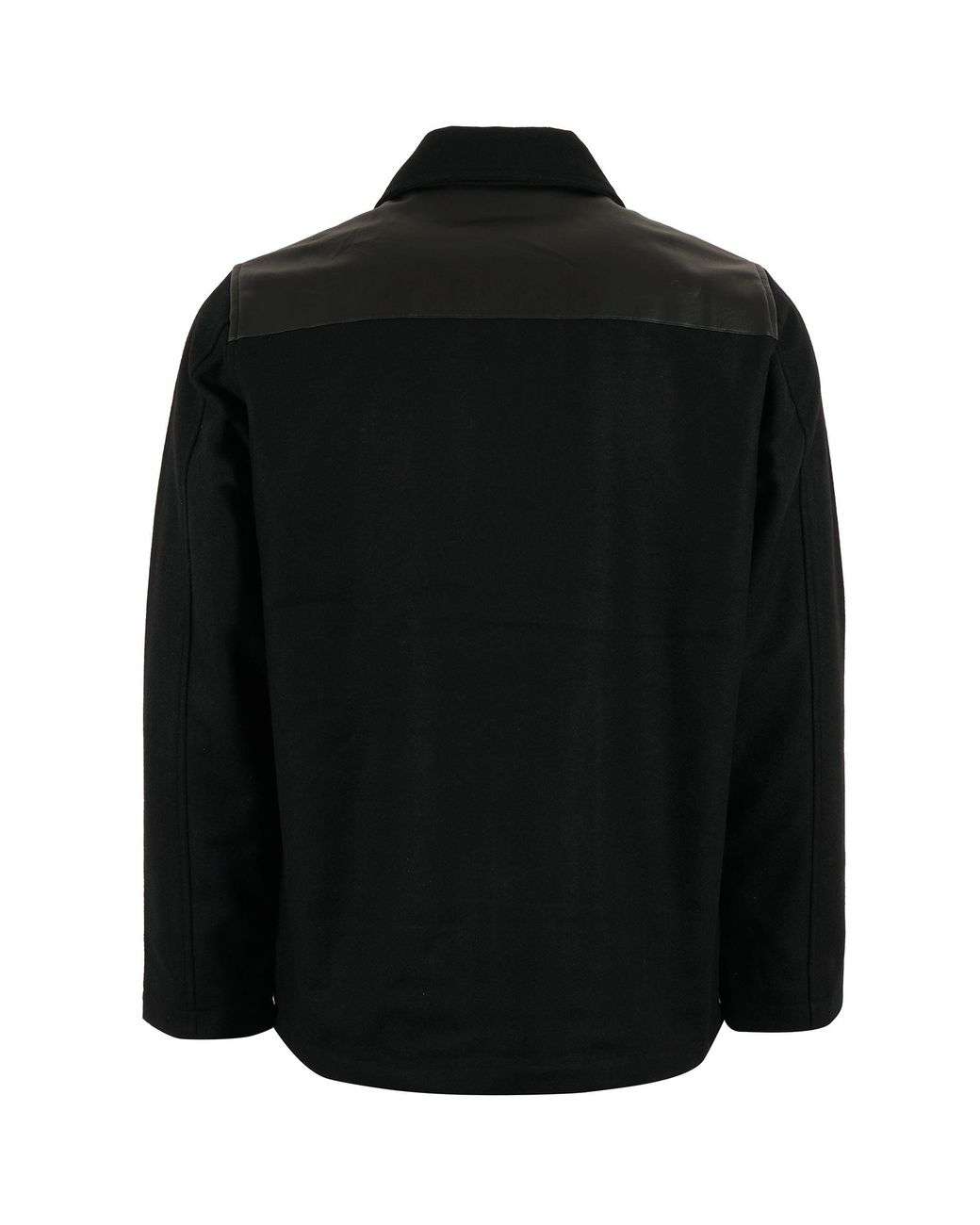 real hoxton Black Donkey Jacket for men