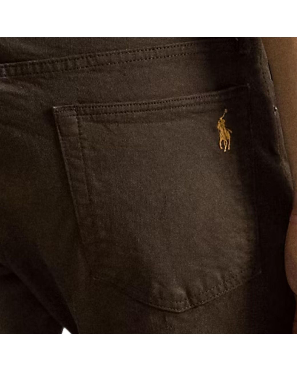 Polo Ralph Lauren Brown Sullivan Slim Polo Pony Stretch Jean for men
