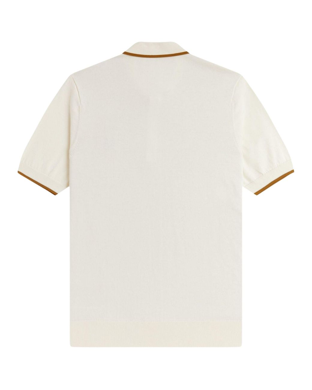 Fred Perry Natural Tonic Waffle Knitted Shirt for men