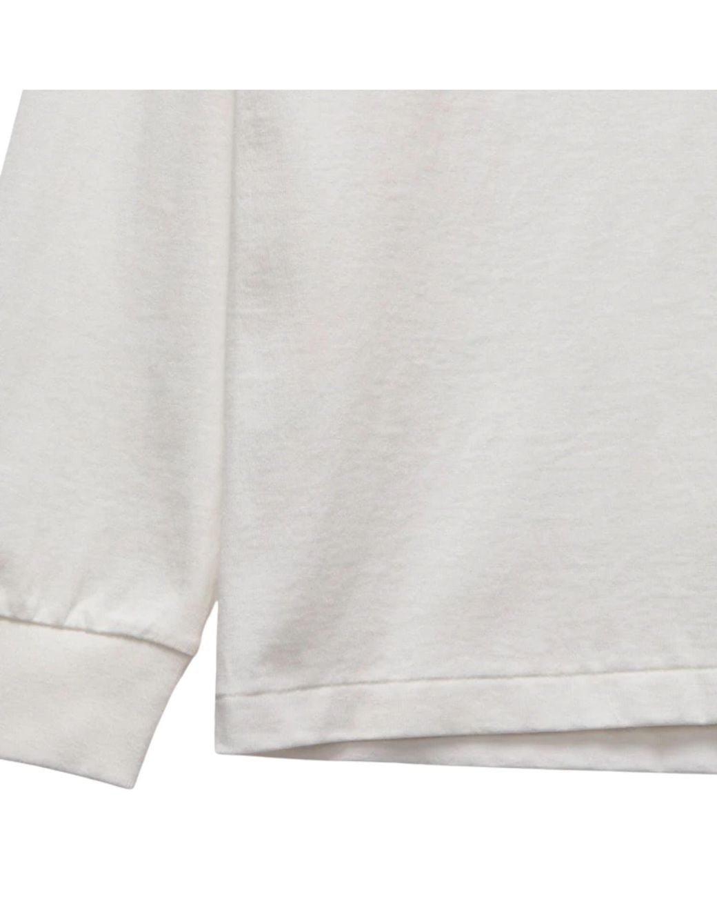 Orslow White Long Sleeve Just T-Shirt for men