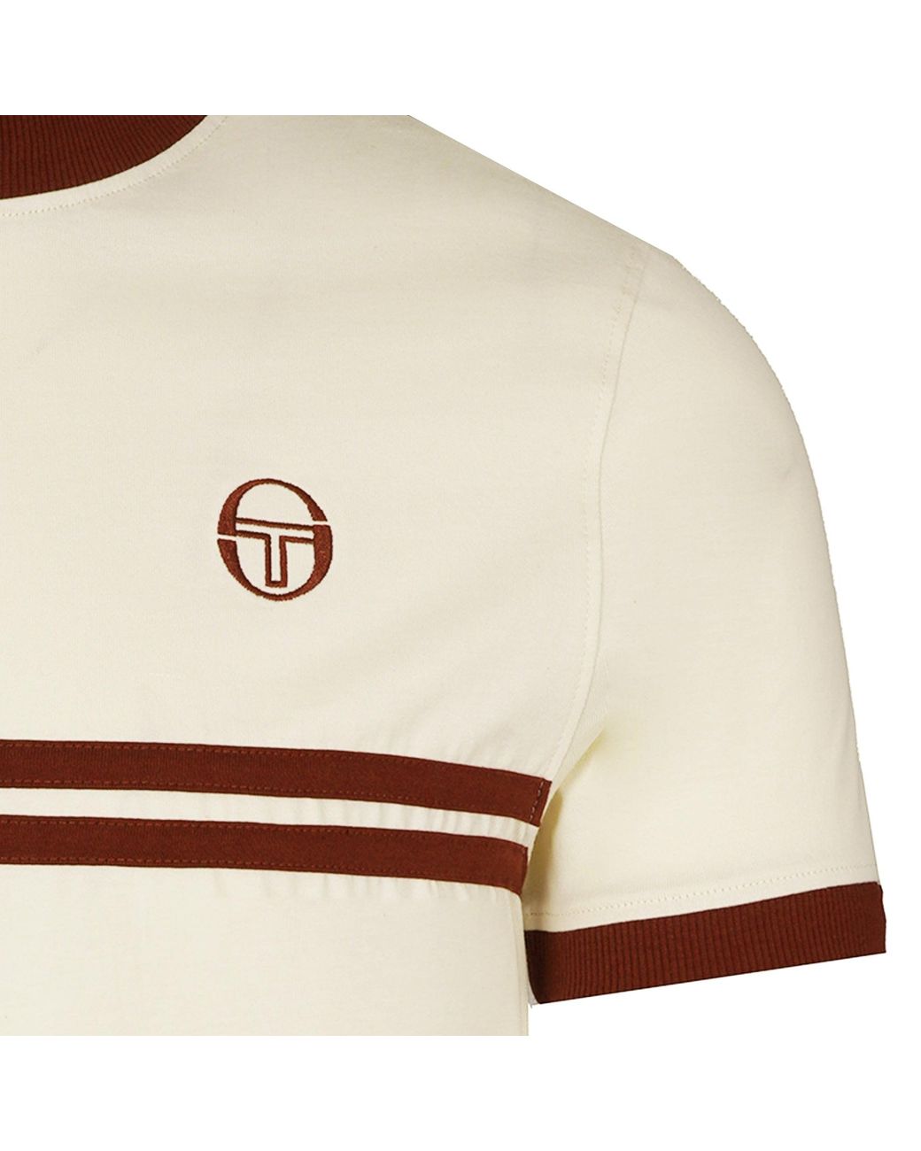 Sergio Tacchini x Stuarts White X Stuarts Supermac T-Shirt for men